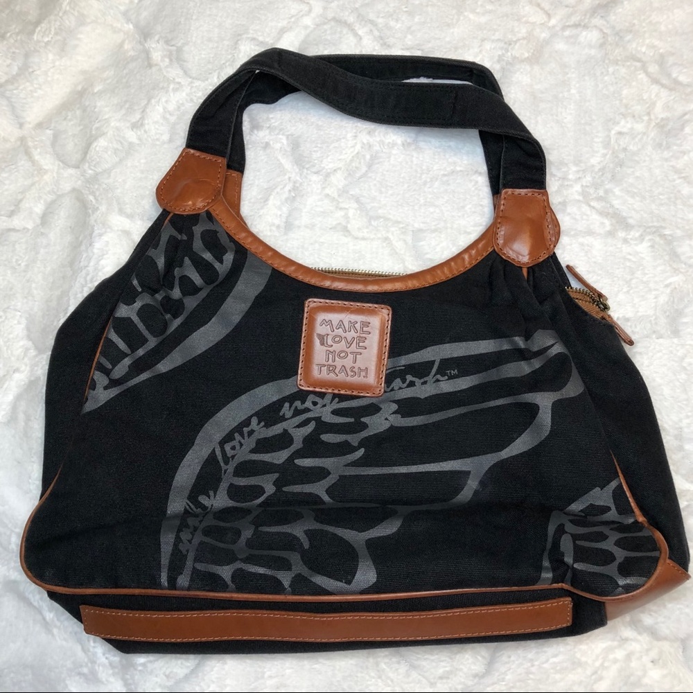 Make Love Not Trash Bucket Bag